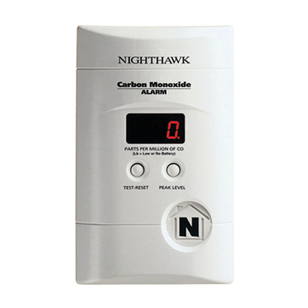 Nighthawk™ AC Plug-in Operated Carbon Monoxide Alarm with Digital Display