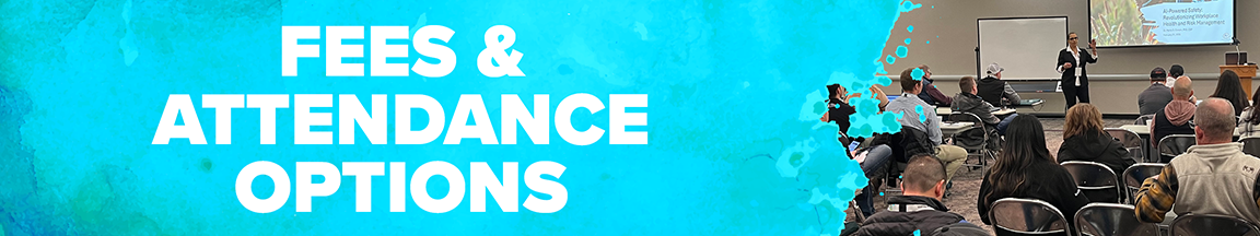 Conference Attendee Fees & Options